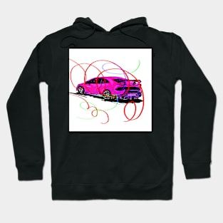 Speedy Pink makes the boys wink Hoodie